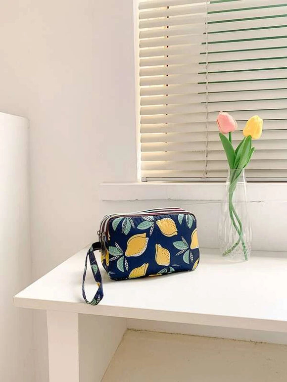 Lemon Design Coin Purse/Wristlet