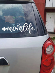 Mom Life Car Window Decal