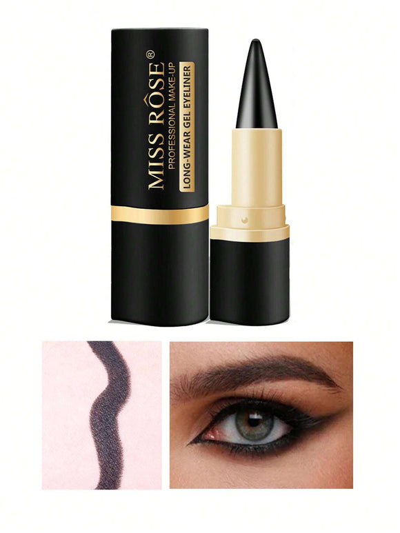 Long Wearing Waterproof Black Eyeliner Lip Stick Design