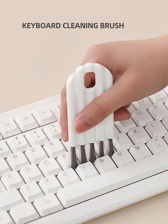 White Acrylic Keyboard Brush