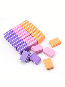 30 Pc Disposable Washable Mini Sponge Nail Buffer Block Set