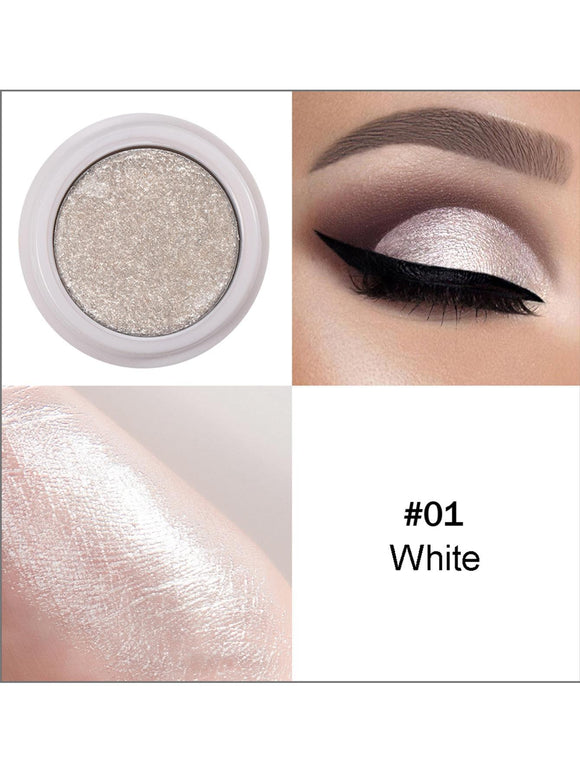 White Pearlescent Fine Shimmer Eye Shadow