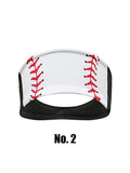 Baseball Print Wide Headband