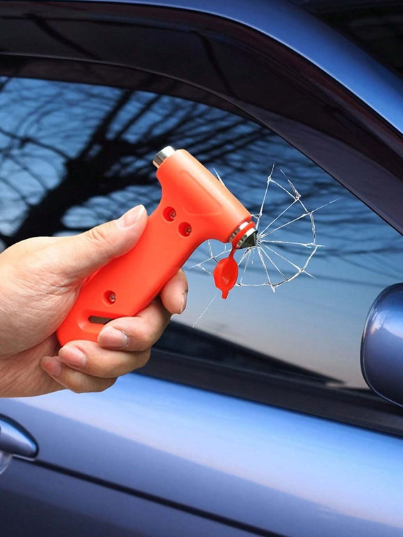 2 in 1 Emergency Safety Hammer and Car Seat Belt Cutter