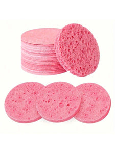 20pc Pack Pink Reusable Face Wash Puffs