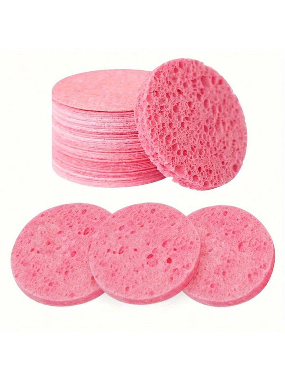 20pc Pack Pink Reusable Face Wash Puffs