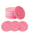 20pc Pack Pink Reusable Face Wash Puffs