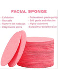 20pc Pack Pink Reusable Face Wash Puffs