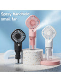 Rechargeable Handheld Portable Misting Fan