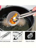 Stainless Steel Multifunctional Frying And Filtering Spoon