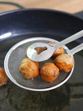 Stainless Steel Multifunctional Frying And Filtering Spoon