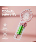 Rechargeable Handheld Portable Misting Fan