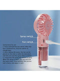 Rechargeable Handheld Portable Misting Fan