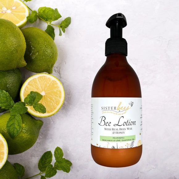 Sister Bees Bergamot & Lime Honey Bee Lotion