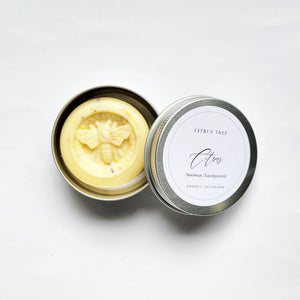 Citrus Handmade Organic Lotion Bar