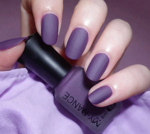 Matte Purple Nail Polish