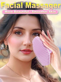 Pink Silicone Facial Cleansing Brush