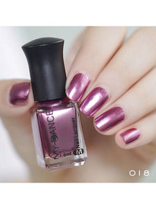 Metallic Plum Nail Polish