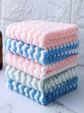 5 Pc Multicolor Kitchen Dishcloth Set