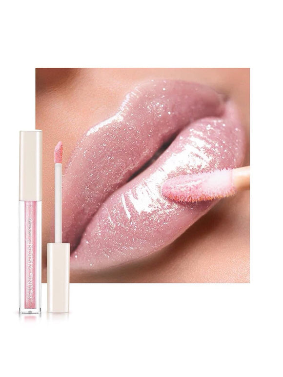 Dusty Pink Metallic Lip Gloss