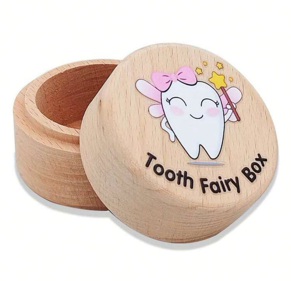 Kid’s Tooth Fairy Wooden Storage Box