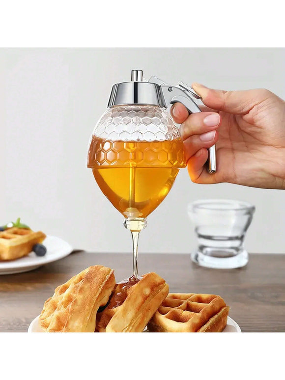 Squeeze Honey Jar Bottle With Base Stand