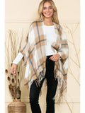 Helena Plaid Kimono