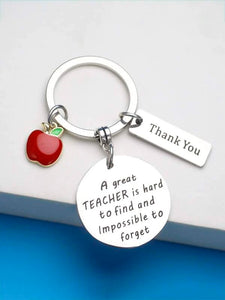 Thank You Teacher Keychain