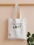 Time To Coffee Shopper Bag