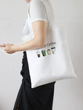 Time To Coffee Shopper Bag