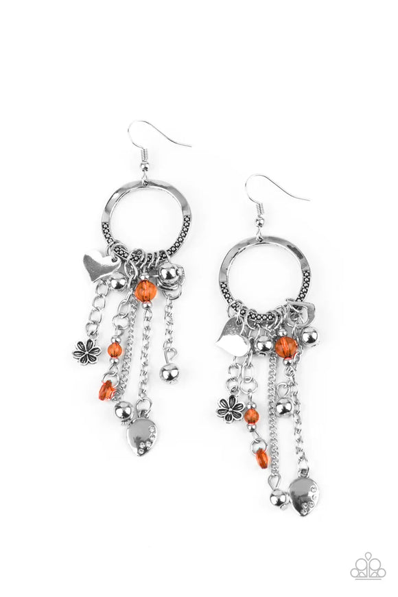 Charmed School Orange Earring