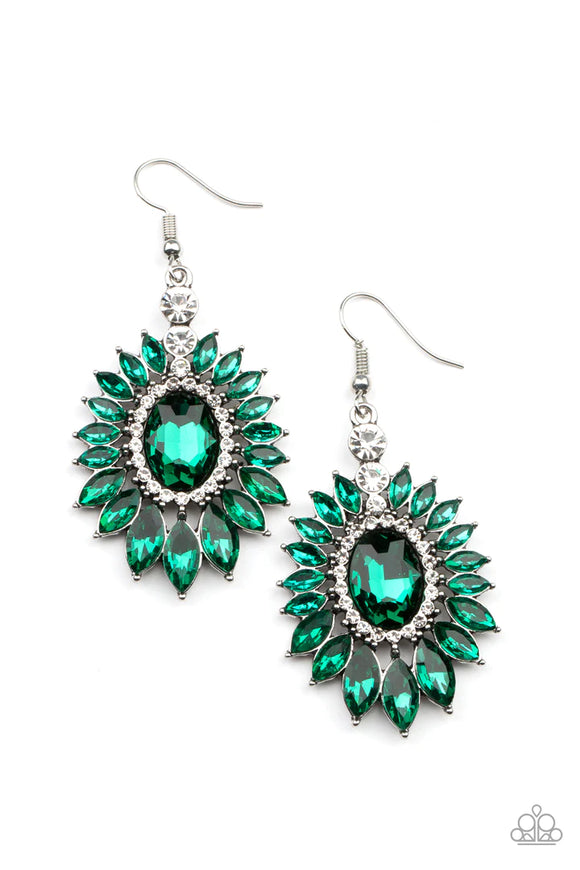 Big Time Twinkle Green Earring