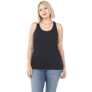 Racer Back Cotton Rib Tank