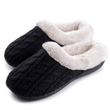 Cable Knit Slipper Clog Style