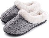 Cable Knit Slipper Clog Style