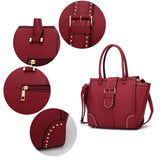 MKF Collection Ilana Satchel Bag